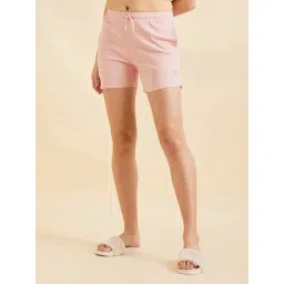 Sweet Dreams Soft Pink Cotton Shorts-picture-15