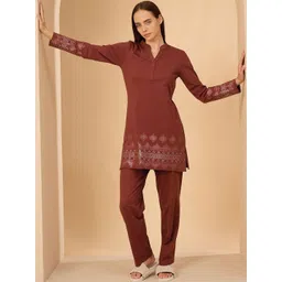 Sweet Dreams Women Printed Night suit-picture-32