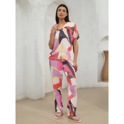 Sweet Dreams Women Printed Pyjama Set-picture-24