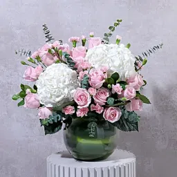 Sweet Hydrangea N Floral Arrangement-picture-14