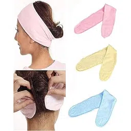sweetpea Headbands for Women Men's Headband Non SlipHeadbands Lightweight Band pack of 2Adjustable Cotton Facial Headband Set of 2 Pcs for Women and Men Stretchable Facial Head Band Multicolor Pack of 1(Color will be send as per availibility)-picture-11