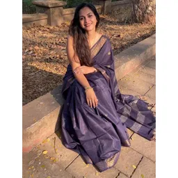 SWEETPEL Woven Design Zari Banarasi Saree-picture-39