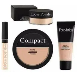 swenky MINNI MAKEUP BASE KIT FOUNDATION CONCEALER WITH COMPACT,LOOSE POWDER-picture-14