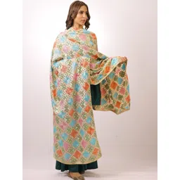 SWI Stylish Ethnic Motifs Embroidered Dupatta with Phulkari-picture-39