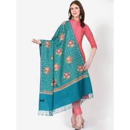 SWI Stylish Floral Embroidered Shawl-picture-39