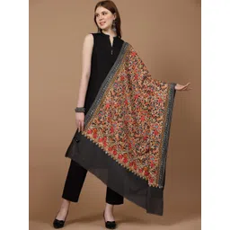 SWI Stylish Floral Embroidered Shawl-picture-27