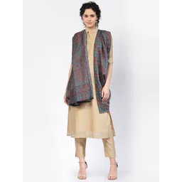 SWI Stylish Paisley Woven-Design Shawl-picture-35