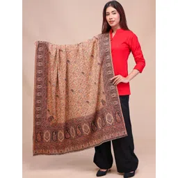 SWI Stylish Women Paisley Woven Design Shawl-picture-17