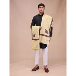 swi stylish Wool Embroidered Men Shawl-picture-19