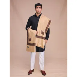 swi stylish Wool Embroidered Men Shawl-picture-32