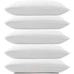 swikon star 5 Star Hotel Cotton Solid Sleeping Pillow Pack of 5-picture-24