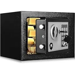 SWIMERO, Small Money Safe Box Digital Security Safe Box with Keypad for Jewellery Money Valuables, Lock Safe Cabinet for Home, Office and Hotel-picture-21