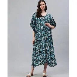 swishchick Women Floral Fit and Flare Dress-picture-12