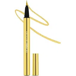 SWISS BEAUTY Eye Glittery Sparkle Sketch liner pencil Smudge-proof, Waterproof eye makeup with Glittery effect | Precision application| Quick dry | Shade- Charming Gold,0.6g-picture-31