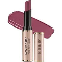 Swiss Beauty Non-Transfer Waterproof Lipstick with Jojoba Seed Oil | Matte Finish | Long-Lasting | Highly Pigmented | Shade- Lust on, 3gm-picture-12