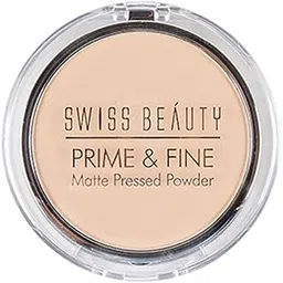 SWISS BEAUTY Prime & Fine Matte Pressed Powder For All Skin Types, Classic-Ivory, 8 G-picture-10