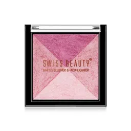 SWISS BEAUTY Baked Blusher & Highlighter Shade 3 - 7 gm-picture-22