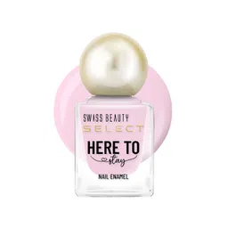 SWISS BEAUTY Here To Stay Waterproof Nail Enamel 12ml -Pink Puff 1-picture-20
