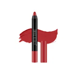 SWISS BEAUTY Non Transfer Matte Crayon Lipstick - Smoke Red-picture-37
