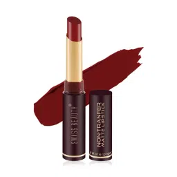 SWISS BEAUTY Non-Transfer Matte Lipstick Athena - 2 gm-picture-21
