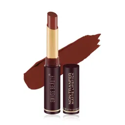 SWISS BEAUTY Non-Transfer Matte Lipstick Chocolava - 2 gm-picture-23