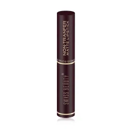 SWISS BEAUTY Non-Transfer Matte Lipstick Wine Blush - 2 gm image 2