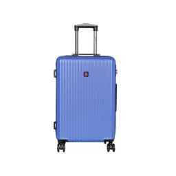 Swiss Brand Riga Blue Medium Hard Trolley Bag - 24 cm-picture-30