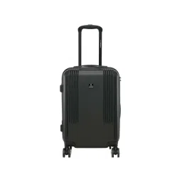 Swiss Brand Sion 2.0 Black Striped Hard Cabin Trolley Bag - 34 cm-picture-26