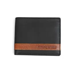 Swiss Eagle Black Animal Effect Leather RFID Secure Bi-Fold Wallet-picture-24