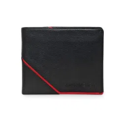 Swiss Eagle Black Leather RFID Secure Bi-Fold Wallet-picture-13