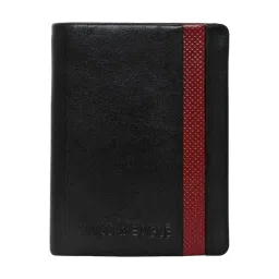 Swiss Eagle Black Leather RFID Secure Bi-Fold Wallet-picture-14