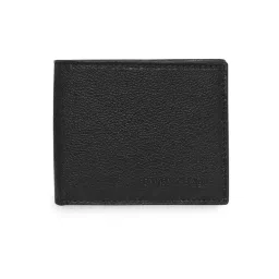 Swiss Eagle Black Textured Leather RFID Secure Bi-Fold Wallet-picture-22