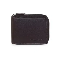 Swiss Eagle Brown Leather Zip Around Wallet-picture-40