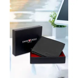 Swiss Eagle Men Leather Two Fold Wallet-picture-10