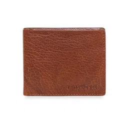 Swiss Eagle Tan Textured Leather RFID Secure Bi-Fold Wallet-picture-25