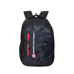 SWISS MILITARY 16 L Black Polyester Laptop Bagpack, SLINGARROW_LBP87_BLK_16LTR-image-41