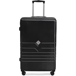 swiss military Arctic Elite 103L Large Trolley Bag | Lightweight Polycarbonate Spinner Luggage with 360° Dual Wheels, Premium Anti-Theft Zipper, Durable Travel Suitcase – Black-picture-23