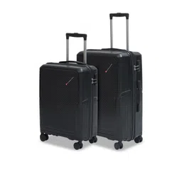 SWISS MILITARY Calvin Set Of 2 Textured Hard-Sided TrolleyBags-picture-21