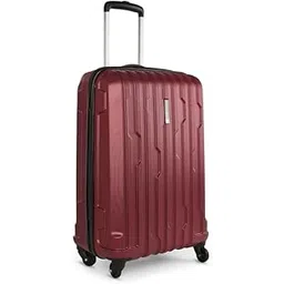 swiss military Crystal Luggage Bag, Trolley Bag, Hard Suitcase For Travel| 3 Dial Lock, Durable ABS Body, Ergonomic 360° Rotatable Spinner Wheels, 61 Cms, 24 Inches, Red, 1 Year Warranty, 1, Medium-picture-14