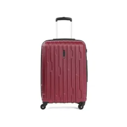 Swiss Military Crystal Red Striped Hard Large Trolley Bag - 55 cm-picture-46
