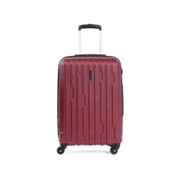 Swiss Military Crystal Red Striped Hard Medium Trolley Bag - 45 cm-picture-28