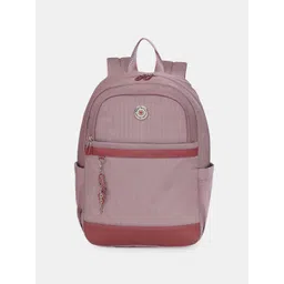 SWISS MILITARY Oasis Unisex Purple Backpack with Compression Straps-picture-11