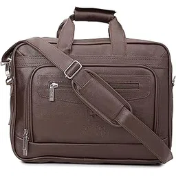 SWISS MILITARY Premium Leatherette Laptop Bag for Men, Laptop Messenger Bag, Office Bag, Sling Bag with Quick Access Pocket & Inbuilt Organizer | Fits up to 15.4" Laptop, Black, Durable & Stylish-picture-23