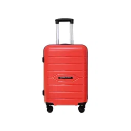 Swiss Military Red Striped Hard Medium Trolley Bag - 24 cm-picture-25