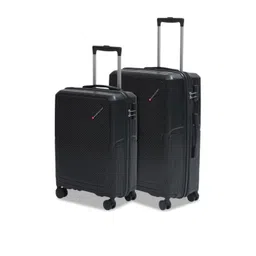 SWISS MILITARY Set Of 2 Calvin Textured Hard-Sided TrolleyBags-picture-39