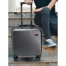 SWISS MILITARY Solid Hard Overnighter Trolley Bag-picture-32