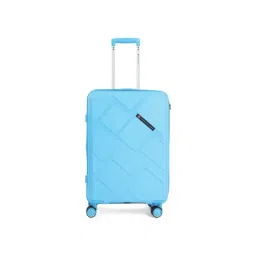 Swiss Military Star Blue Textured Hard Large Trolley Bag - 55 cm-picture-17