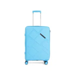 Swiss Military Star Blue Textured Hard Medium Trolley Bag - 45 cm-picture-26