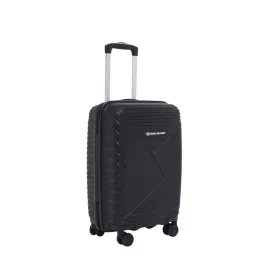 SWISS MILITARY Trolley Luggage/Suitcase Zurich Series Polypropylene (PP) Black-image-21
