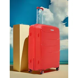 SWISS MILITARY Unisex 360-Degree Rotation Hard Sided Medium Trolley Suitcase-picture-33